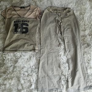 Baby Phat jean co. Sweat outfit